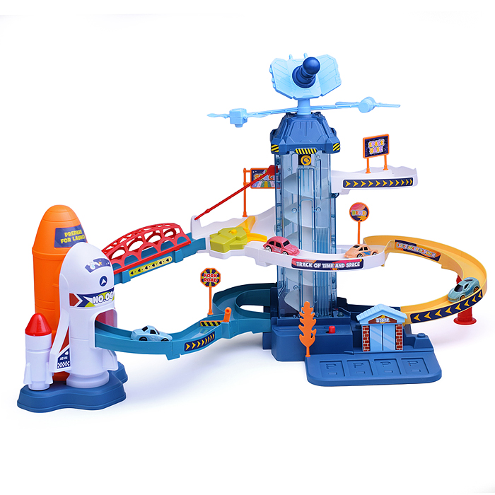 Фото к товару Парковка 5507A "Космическая станция" в коробке Парковка 5507A "Космическая станция" в коробке