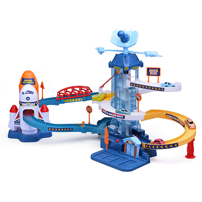 Фото к товару Парковка 5507A "Космическая станция" в коробке Парковка 5507A "Космическая станция" в коробке