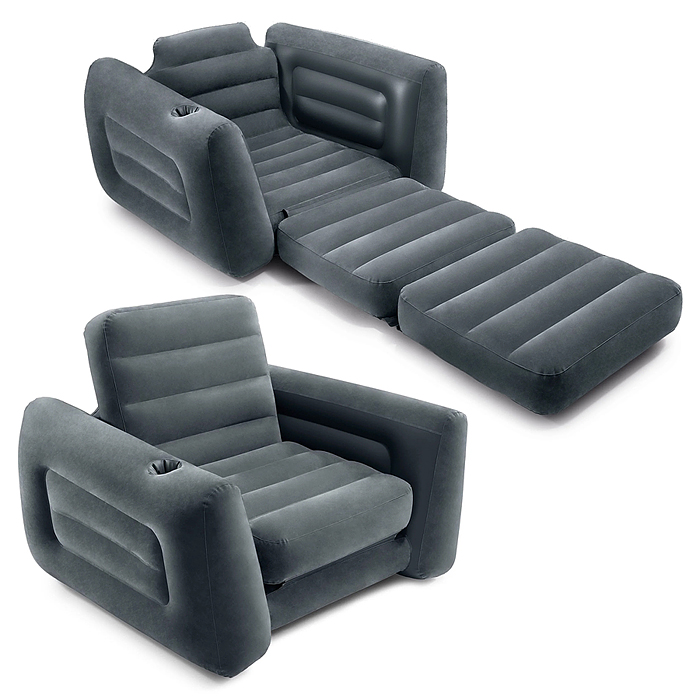 Надувное кресло-трансформер Pull-Out Chair, INTEX 66551
