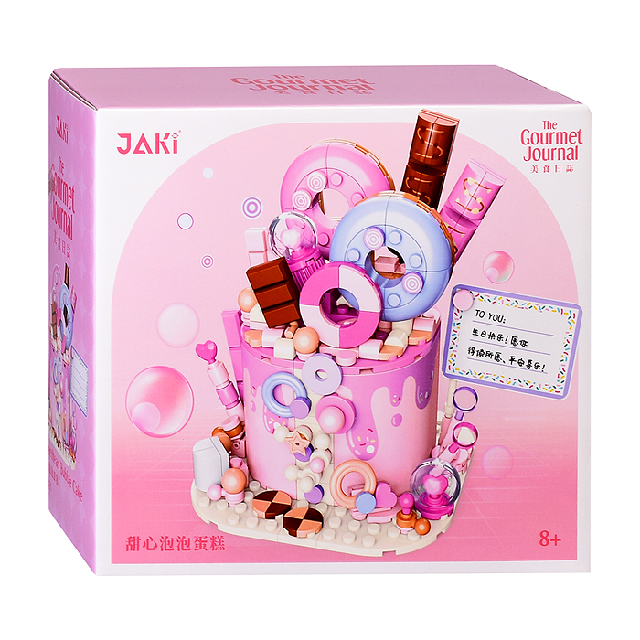 Конструктор JK5635 "Торт" 256 дет., в коробке Конструктор JK5635 "Торт" 256 дет., в коробке