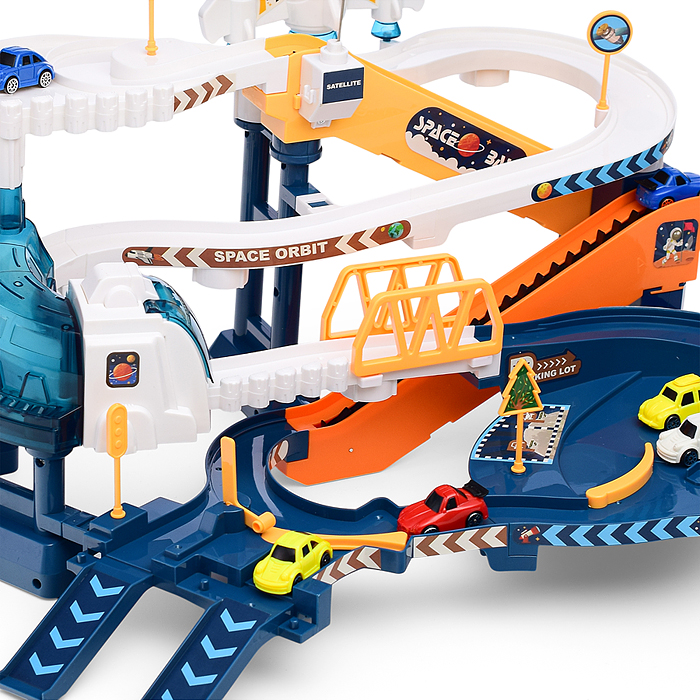 Фото к товару Трек SJ694B "Станция Орбита" в коробке Трек SJ694B "Станция Орбита" в коробке