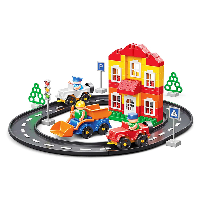 Фото к товару Конструктор "Автодорога". Садовое кольцо Конструктор "Автодорога". Садовое кольцо