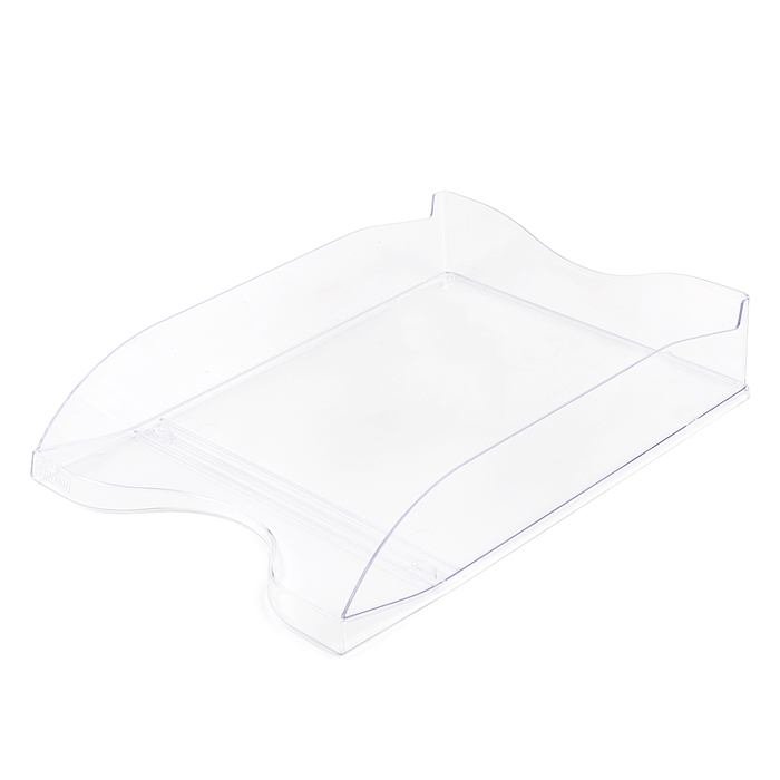 Лоток горизонтальный Люкс прозрачный Лоток горизонтальный Люкс прозрачный