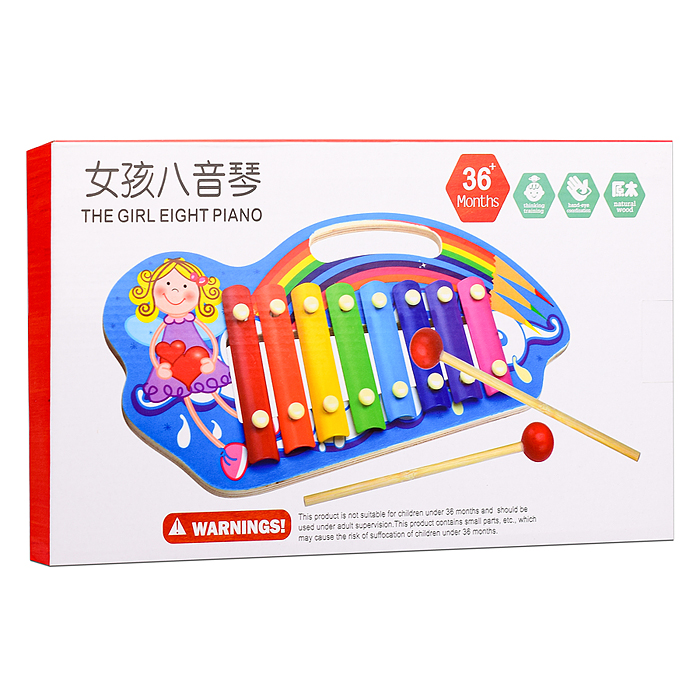 Фото к товару Металлофон D1983 "Принцесса" Металлофон D1983 "Принцесса"