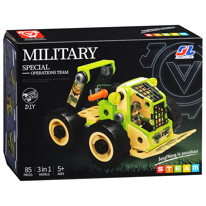 Конструктор J-6603 "Квадроциклы" (85 дет.) в коробке Конструктор J-6603 "Квадроциклы" (85 дет.) в коробке