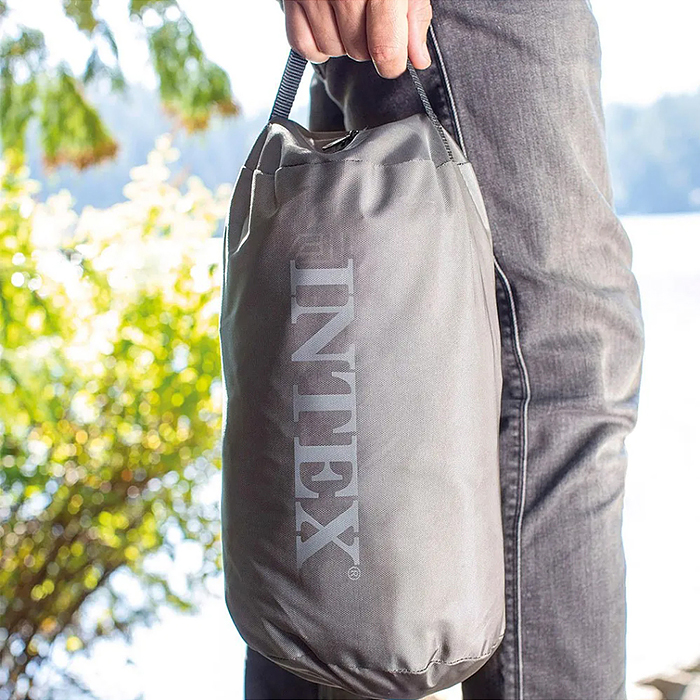 Фото к товару Матрас для кемпинга надувной "TruAire Camping" (Jr.Twin) 191 х 76 х 17см, INTEX 64097NP Матрас для кемпинга надувной "TruAire Camping" (Jr.Twin) 191 х 76 х 17см, INTEX 64097NP