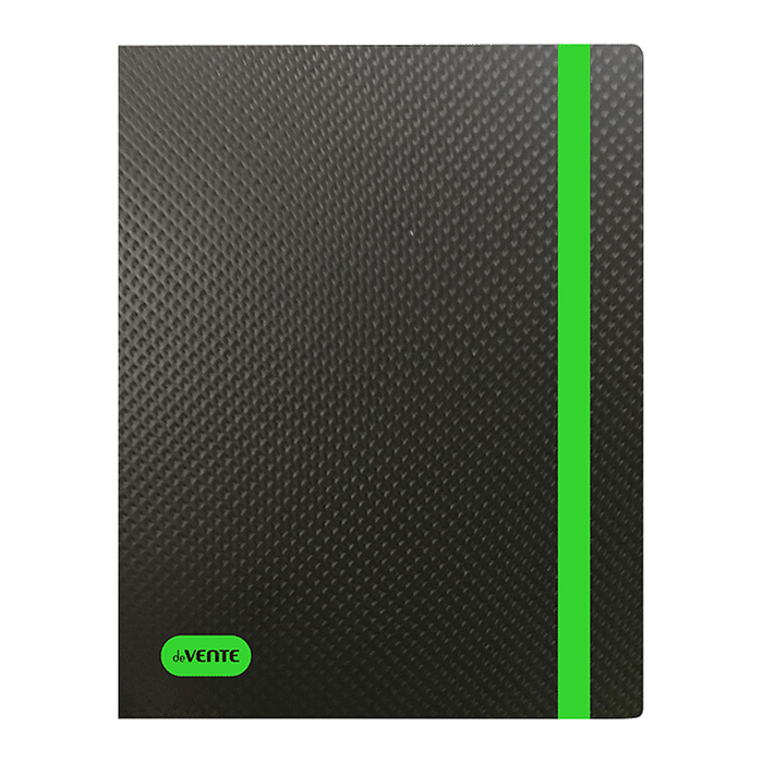 Папка с боковым прижимом "Monochrome" A4 (235x310x20 мм) 650 мкм, на 150 листов бумаги