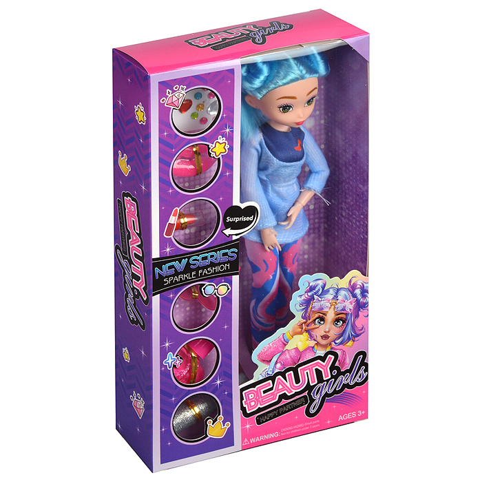 Фото к товару Кукла GL999A "Beautiful girl-1" с аксессуарами, в коробке Кукла GL999A "Beautiful girl-1" с аксессуарами, в коробке