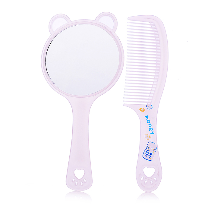 Фото к товару Расческа с зеркалом в наборе 00-5425 Микс Расческа с зеркалом в наборе 00-5425 Микс