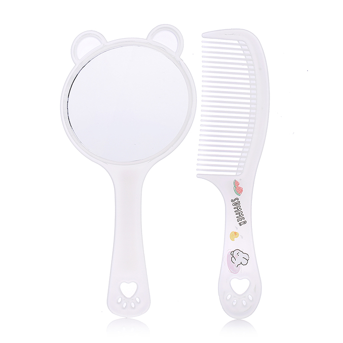 Фото к товару Расческа с зеркалом в наборе 00-5425 Микс Расческа с зеркалом в наборе 00-5425 Микс