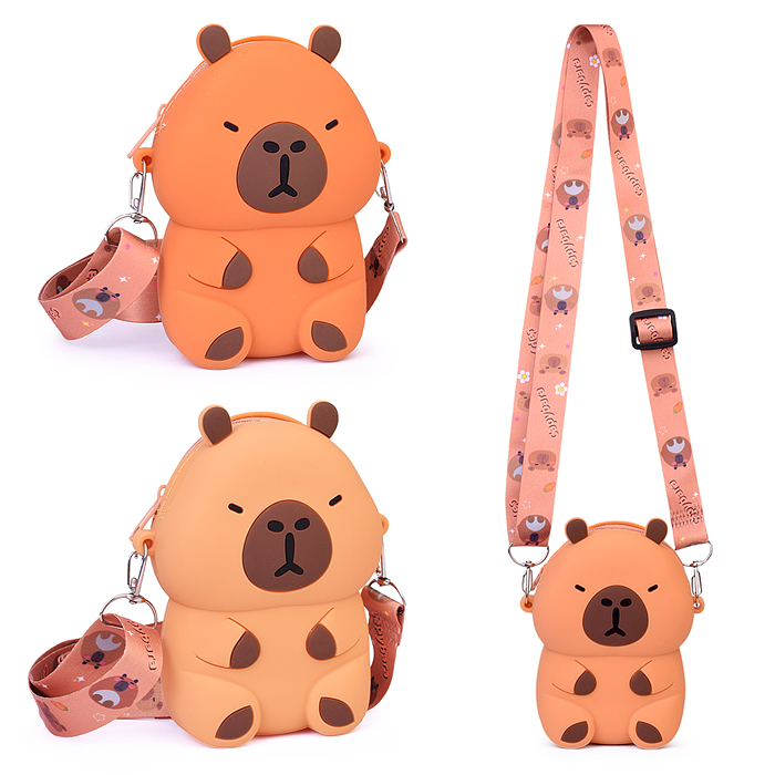 Сумочка детская 00-6251 "Капибара" 13*9*3 см. Сумочка детская 00-6251 "Капибара" 13*9*3 см.