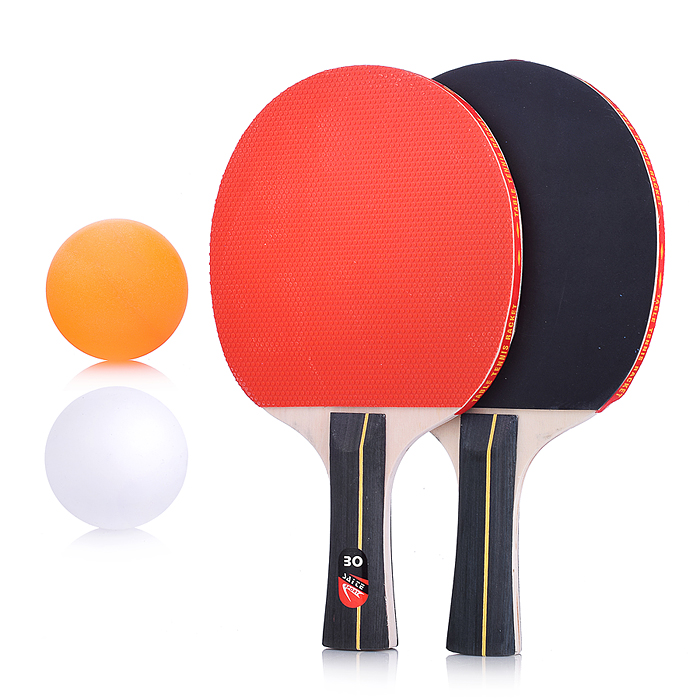Набор для настольного тенниса 00-5755 (2 ракетки, 2 шарика) в сумке