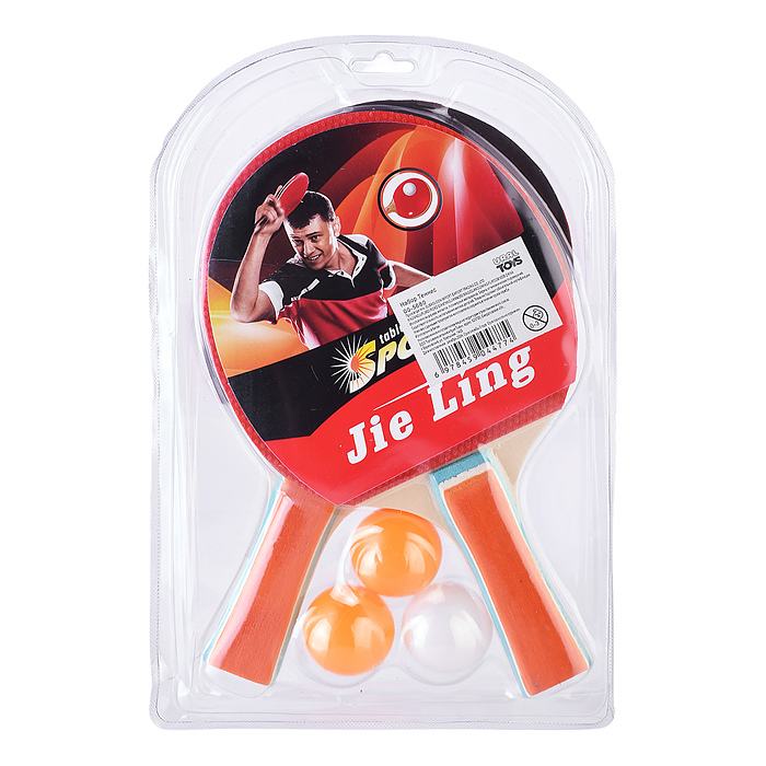 Набор для настольного тенниса 00-5680 (2 ракетки, 3 мяча) на блистере