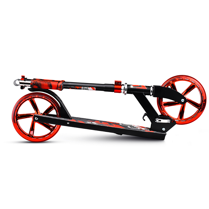 Фото к товару Самокат U012004Y 2-х кол., красный, d 200 мм., PU, в коробке Самокат U012004Y 2-х кол., красный, d 200 мм., PU, в коробке