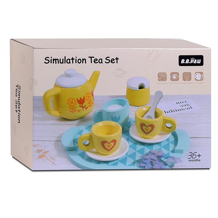 Фото к товару Набор посуды D1908 "Чайная минутка" Набор посуды D1908 "Чайная минутка"