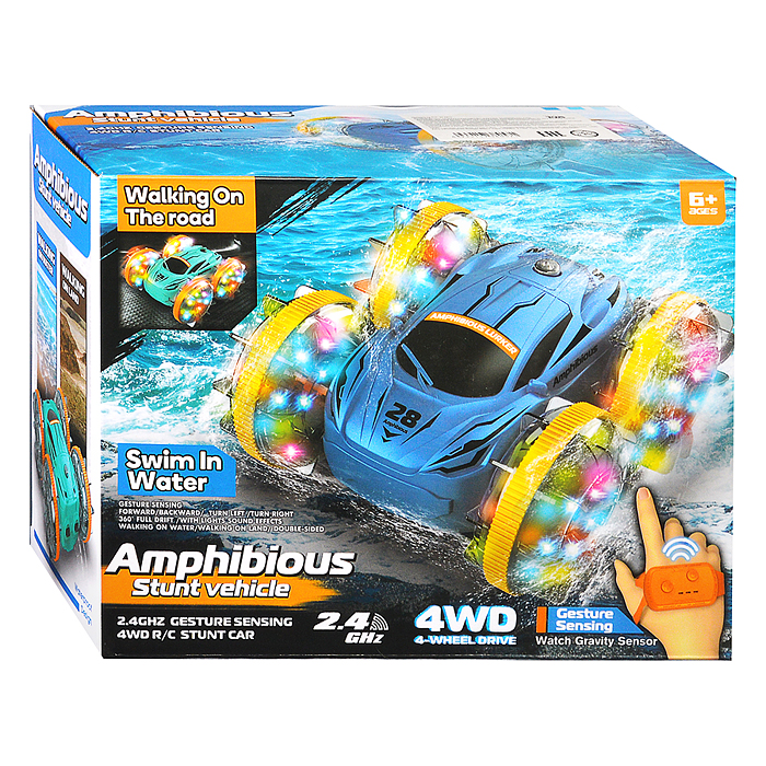 Фото к товару Машина JD155-21A "Цунами" р/у, 27 MHz, в коробке Машина JD155-21A "Цунами" р/у, 27 MHz, в коробке