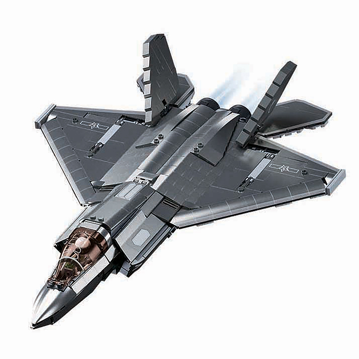 Фото к товару Конструктор M38-B1186 "Истребитель J-35" (838 дет.) Конструктор M38-B1186 "Истребитель J-35" (838 дет.)