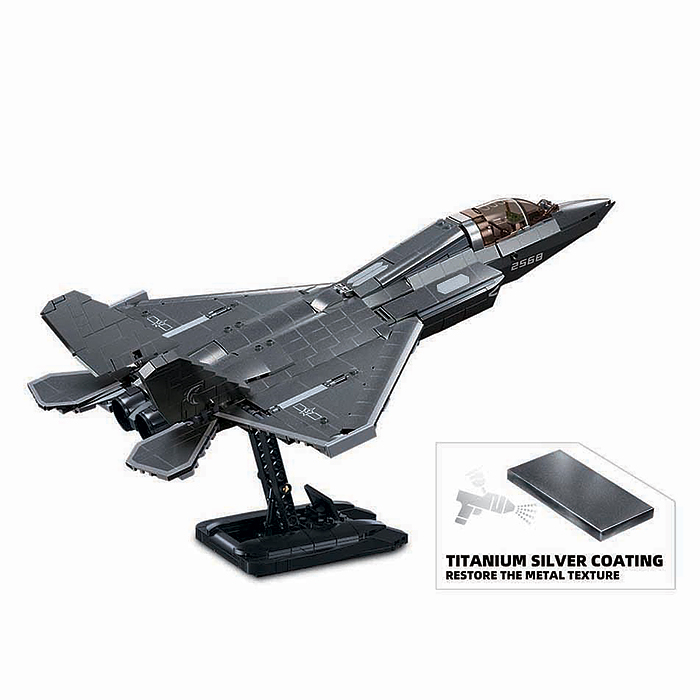 Фото к товару Конструктор M38-B1186 "Истребитель J-35" (838 дет.) Конструктор M38-B1186 "Истребитель J-35" (838 дет.)