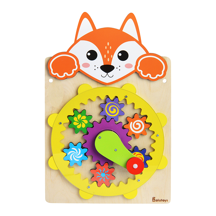 Настенный бизиборд "Лисичка" 