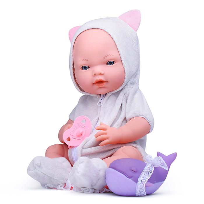 Фото к товару Пупс A687B "Лиза" с аксессуарами, в коробке Пупс A687B "Лиза" с аксессуарами, в коробке