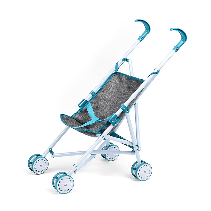 Фото к товару Коляска для кукол H1015 трость, прогулочная, цвет серый Коляска для кукол H1015 трость, прогулочная, цвет серый