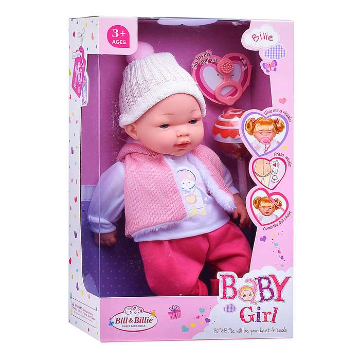 Фото к товару Пупс DH2369G "Анюта" в коробке Пупс DH2369G "Анюта" в коробке