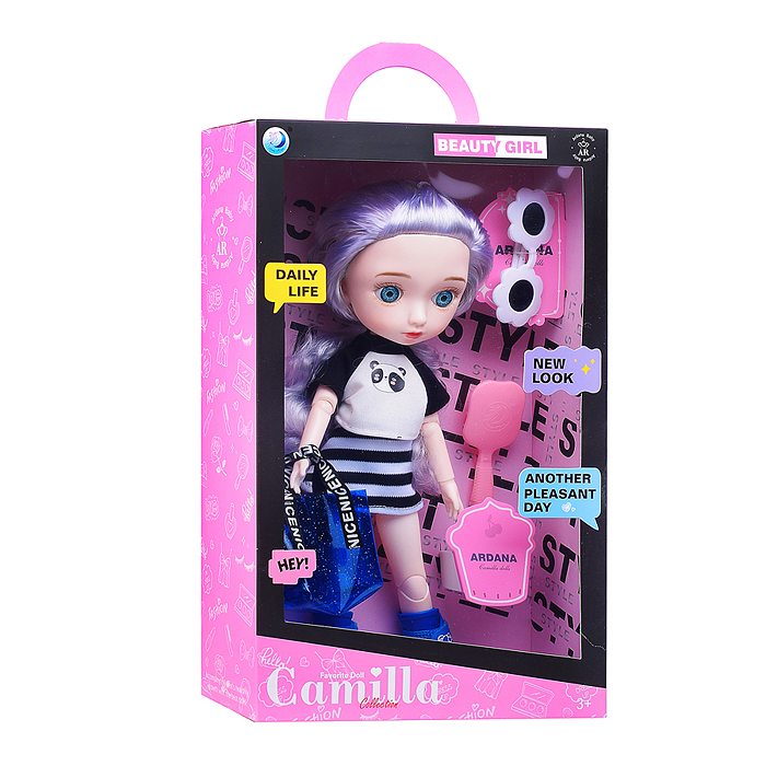 Фото к товару Кукла A923J "Camilla-Модница" в коробке Кукла A923J "Camilla-Модница" в коробке