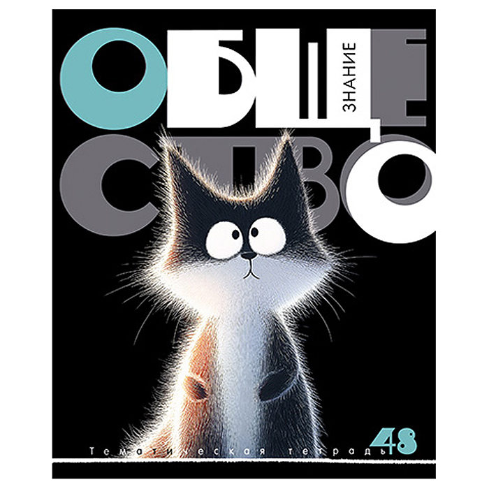 Тетрадь 48л. Обществознание "Заряженные пушистики" Тетрадь 48л. Обществознание "Заряженные пушистики"