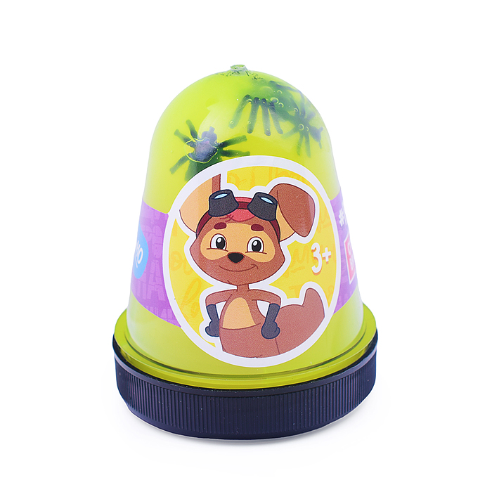 Игрушка для детей слайм Простоквашино, желтый, капсула Игрушка для детей слайм Простоквашино, желтый, капсула