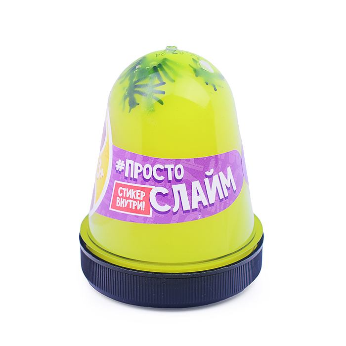 Фото к товару Игрушка для детей слайм Простоквашино, желтый, капсула Игрушка для детей слайм Простоквашино, желтый, капсула