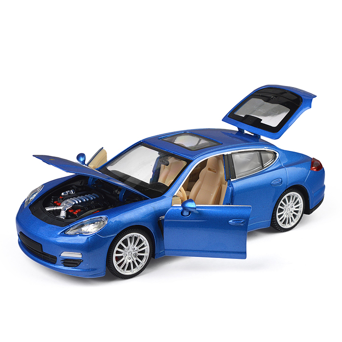 Фото к товару Машина металл Porsche panamera, 19 см, (двери, капот, багажник, свет-звук) Машина металл Porsche panamera, 19 см, (двери, капот, багажник, свет-звук)