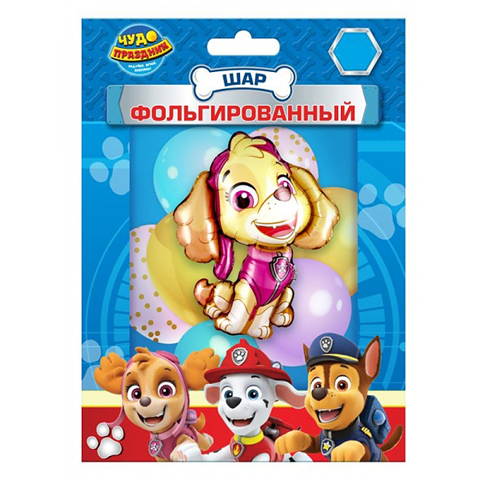 Шар фольгированная фигура "Щенячий патруль. Скай" 50*58 см. Шар фольгированная фигура "Щенячий патруль. Скай" 50*58 см.