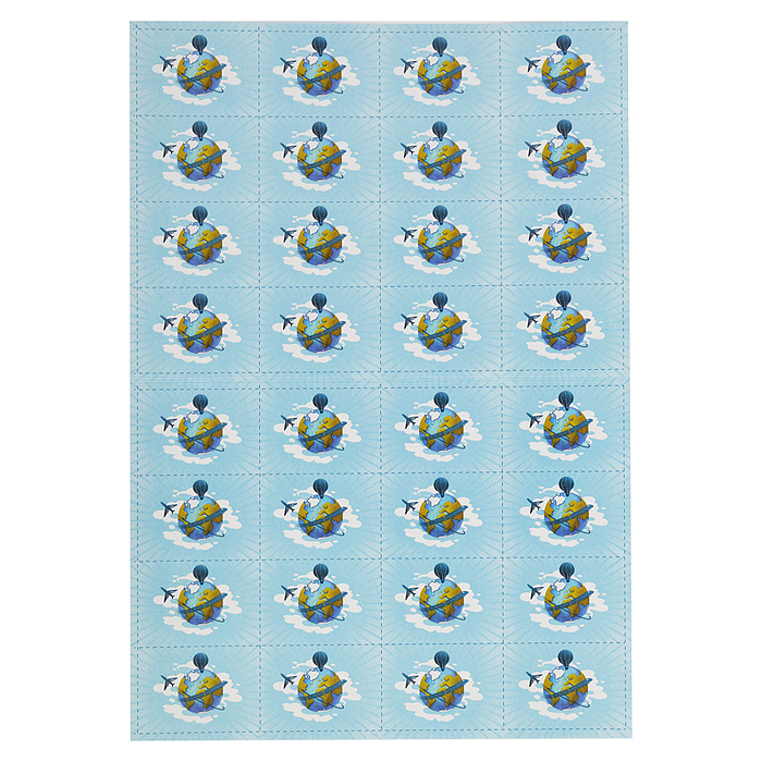 Игра-ходилка с карточками. Большая кругосветка. 