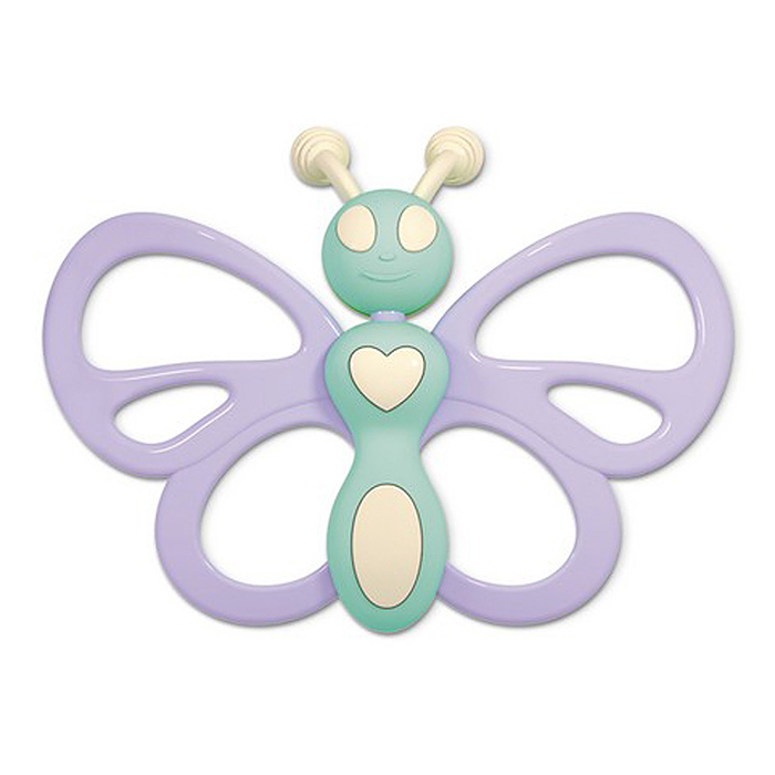 Погремушка-прорезыватель "Бабочка». Коллекция «Бисквит" Погремушка-прорезыватель "Бабочка». Коллекция «Бисквит"