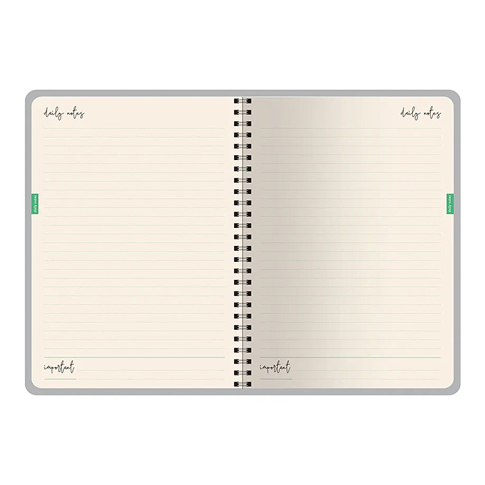 Ежедневник на золотом гребне «Cute diary» А5, BV, 136 л, "Волшебные совы"