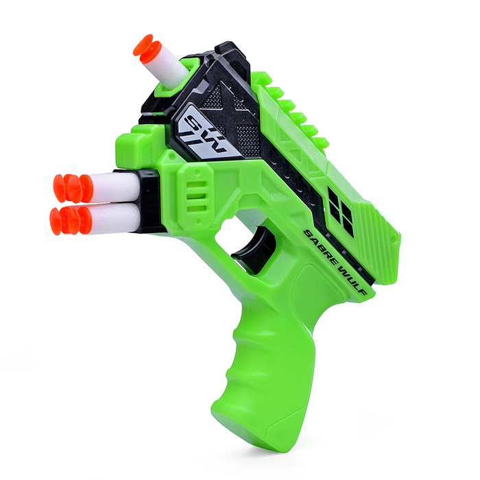 Фото к товару Набор оружия 385 "Оборона" с мягкими пулями, в коробке Набор оружия 385 "Оборона" с мягкими пулями, в коробке