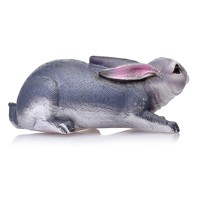 Фото к товару Заяц JS14-22 серый, в пакете Заяц JS14-22 серый, в пакете