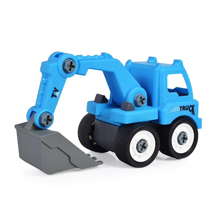 Фото к товару Конструктор 0591-10 "Экскаватор" с отверткой, в коробке Конструктор 0591-10 "Экскаватор" с отверткой, в коробке