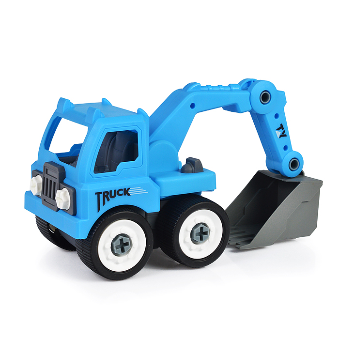 Фото к товару Конструктор 0591-10 "Экскаватор" с отверткой, в коробке Конструктор 0591-10 "Экскаватор" с отверткой, в коробке