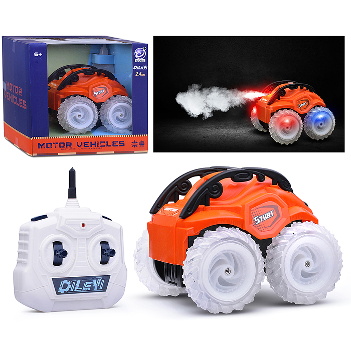 Машина 991P "Трюковая" с распылителем, р/у 27 MHz, в коробке Машина 991P "Трюковая" с распылителем, р/у 27 MHz, в коробке