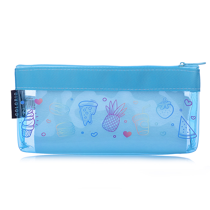 Фото к товару Пенал для канцелярских принадлежностей, одно отделение на молнии Пенал для канцелярских принадлежностей, одно отделение на молнии