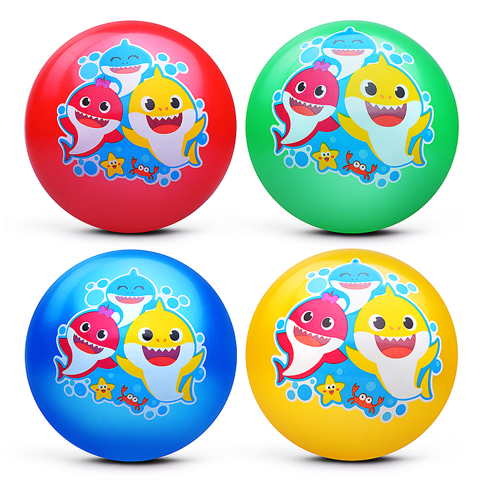 Мяч пвх 23 см "Акуленок"