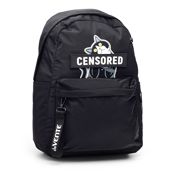 Рюкзак "Censored" подростковый 42x31x20 см (18 л) 500 г, плотный износостойкий полиэстер с 