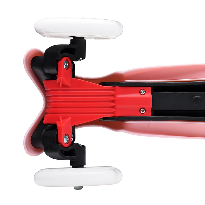 Фото к товару Самокат 3-х колесный ROCKET,колеса PU со светом, светящаяся стойка, ABEC 7, розовый Самокат 3-х колесный ROCKET,колеса PU со светом, светящаяся стойка, ABEC 7, розовый