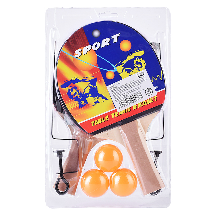 Набор для настольного тенниса 00-5679 (2 ракетки, 3 мяча) блистер
