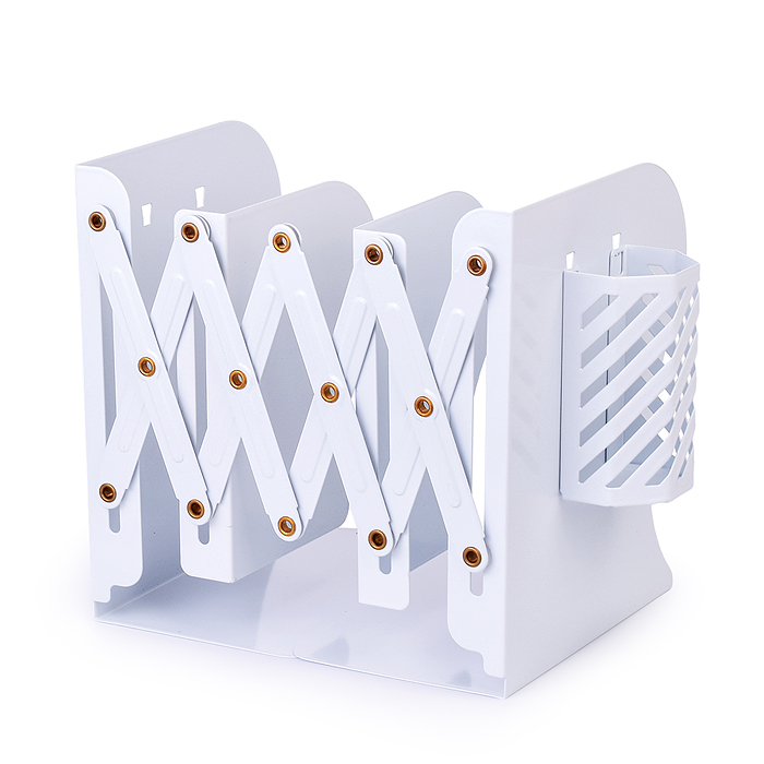 Подставка для учебников и книг "Slider" 19x14,7x9 см, металлическая, телескопическая, окраш