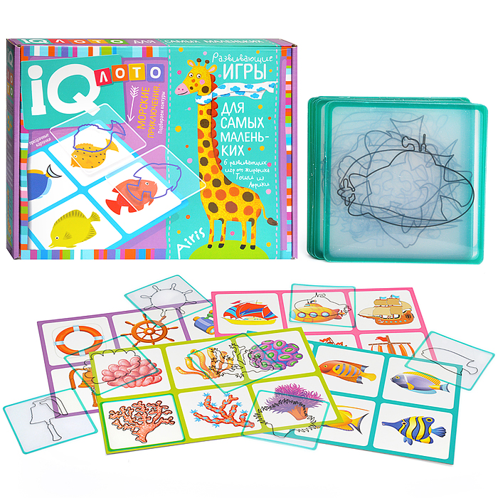 Пластиковое лото для малышей (нов) 3+ Морские приключения. Подбираем контуры Куликова Е.Н. Пластиковое лото для малышей (нов) 3+ Морские приключения. Подбираем контуры Куликова Е.Н.