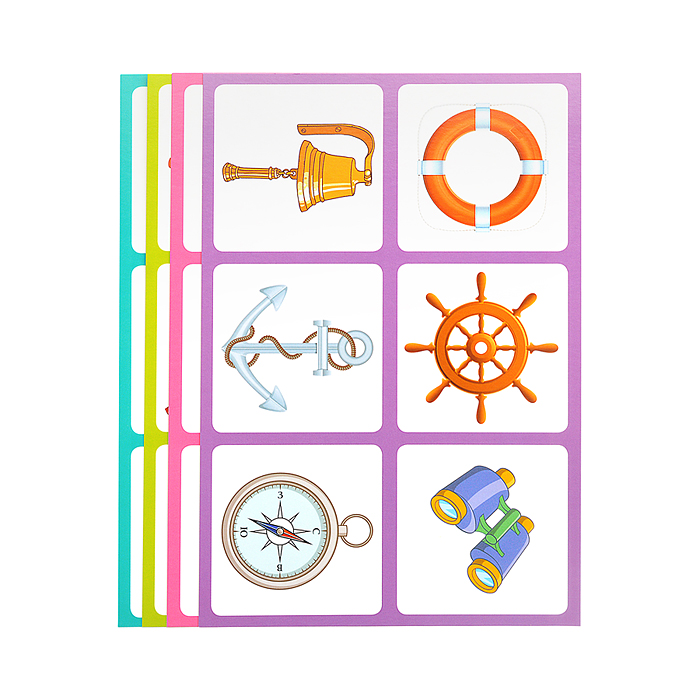 Фото к товару Пластиковое лото для малышей (нов) 3+ Морские приключения. Подбираем контуры Куликова Е.Н. Пластиковое лото для малышей (нов) 3+ Морские приключения. Подбираем контуры Куликова Е.Н.