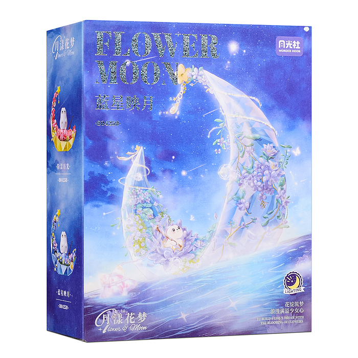 Фото к товару Конструктор 804259 "Голубая звезда на Луне" в коробке Конструктор 804259 "Голубая звезда на Луне" в коробке