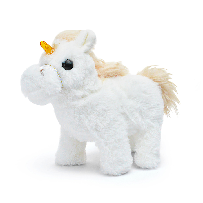 Фото к товару Мягкая игрушка 00-6143 "Лошадка-Единорожка" на батарейках, 22х18 см Мягкая игрушка 00-6143 "Лошадка-Единорожка" на батарейках, 22х18 см